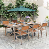 Outdoor Extendable Dining Set - Furniture Home Direct
