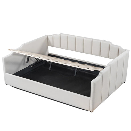 Modern Upholstered Daybed With Underneath Storage - Furniture Home Direct