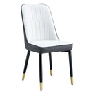 Modern Dining Chair With Metal Leg - Furniture Home Direct
