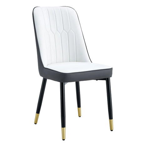 Modern Dining Chair With Metal Leg - Furniture Home Direct
