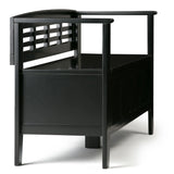 Adams - Entryway Storage Bench Handcrafted - Furniture Home Direct
