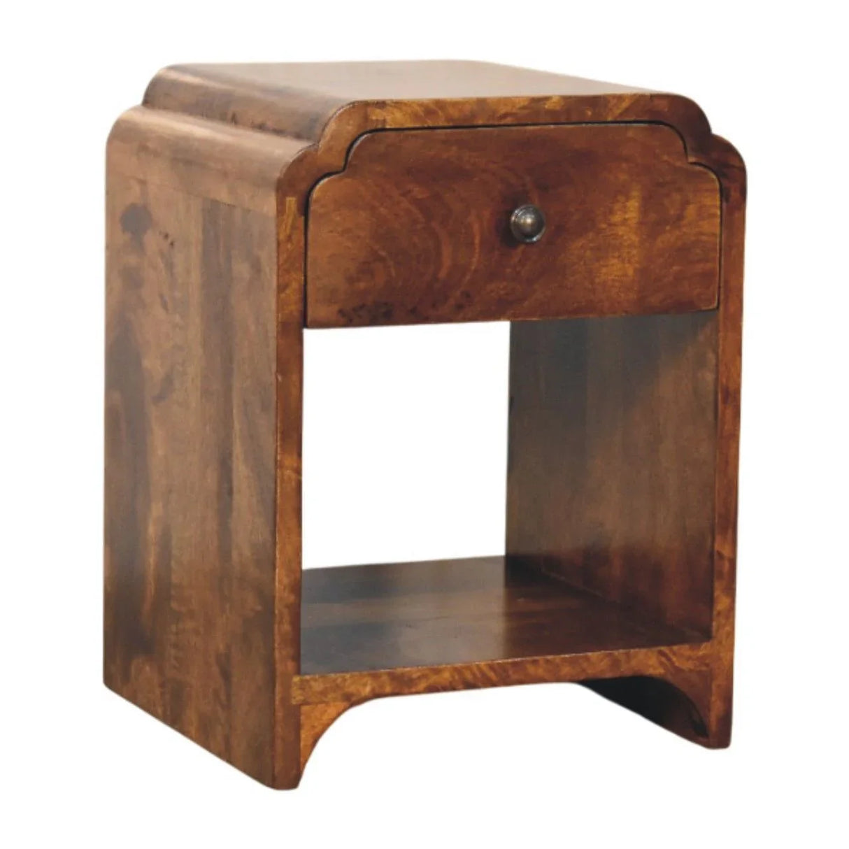 Newton - Mini Nightstand With A Drawer And Open Shelf - Furniture Home Direct