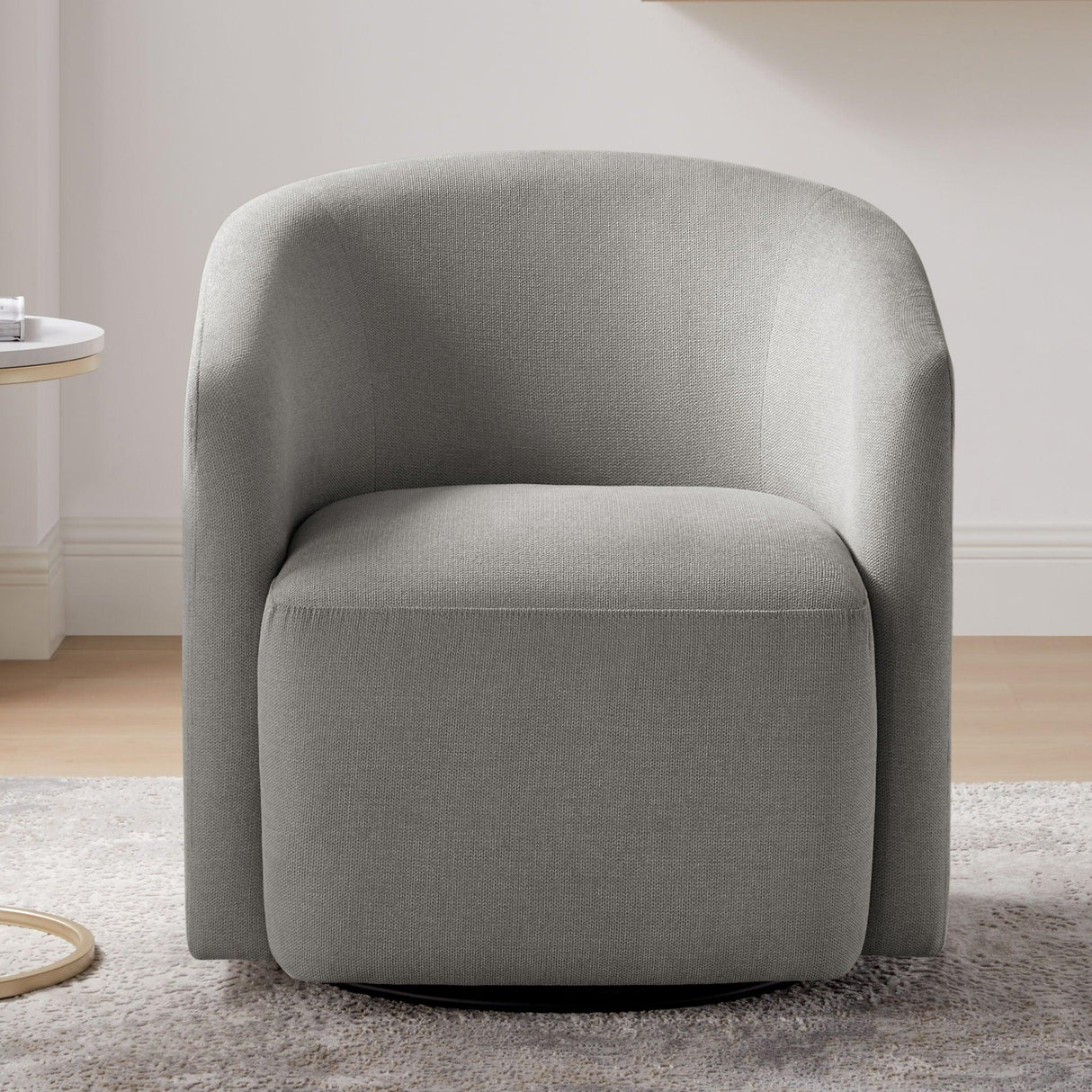 Ardena - Modern Swivel Barrel Chair - Furniture Home Direct