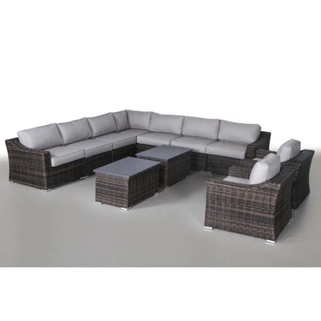 Stylish Sofa Seating Group With Cushions Perfect For Outdoor Gatherings - Furniture Home Direct