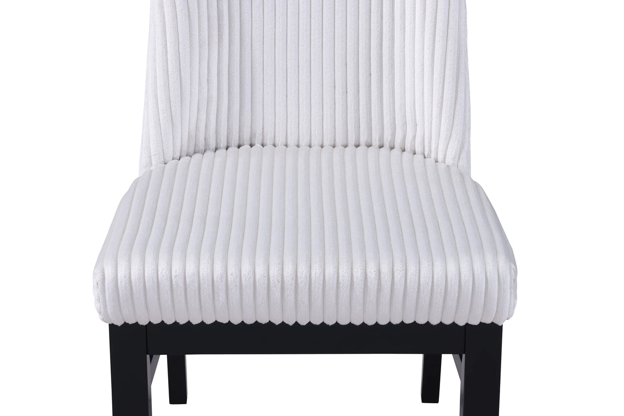 Dining Set Faux Marble Table With Chairs White And Black - Furniture Home Direct
