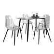 Clara - 5 Piece Mid Century Modern Dining Set - Furniture Home Direct
