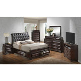 Storage Bed Elegant Transitional - Furniture Home Direct