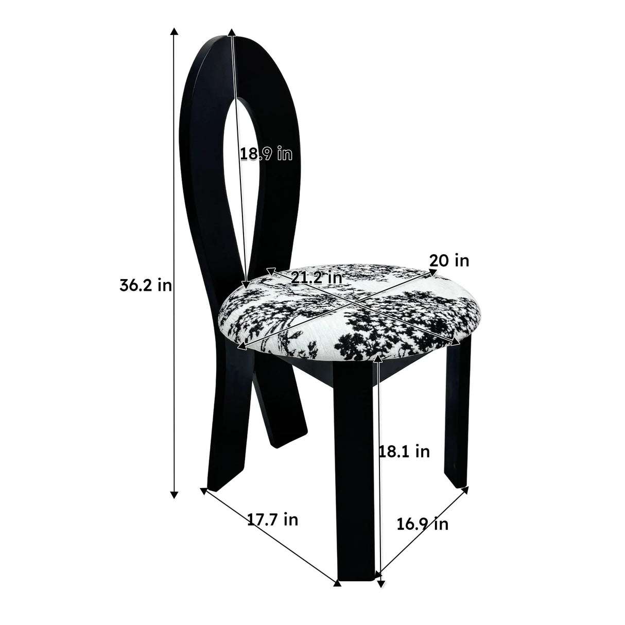 Key Design Dining Chairs (Set of 2) - Furniture Home Direct