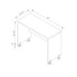 Printer Mobile Stand, Computer Desk, Home Office Desk - Furniture Home Direct