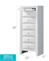 Marilla - 7 Drawer Lingerie Chest - Furniture Home Direct