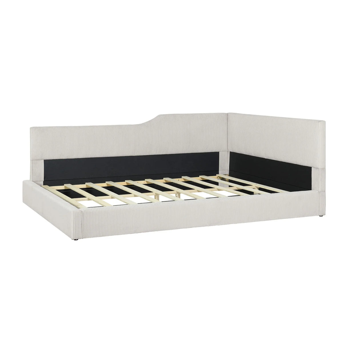 L Shaped Upholstered Daybed - Furniture Home Direct
