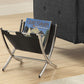 Magazine Rack Standing Organizer Storage Leather Look - Furniture Home Direct