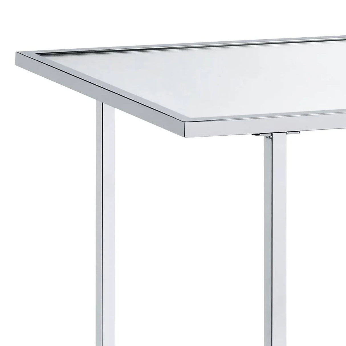 Angwin - Mirrored Faux Marble Console Table - Multi - Furniture Home Direct