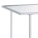 Angwin - Mirrored Faux Marble Console Table - Multi - Furniture Home Direct