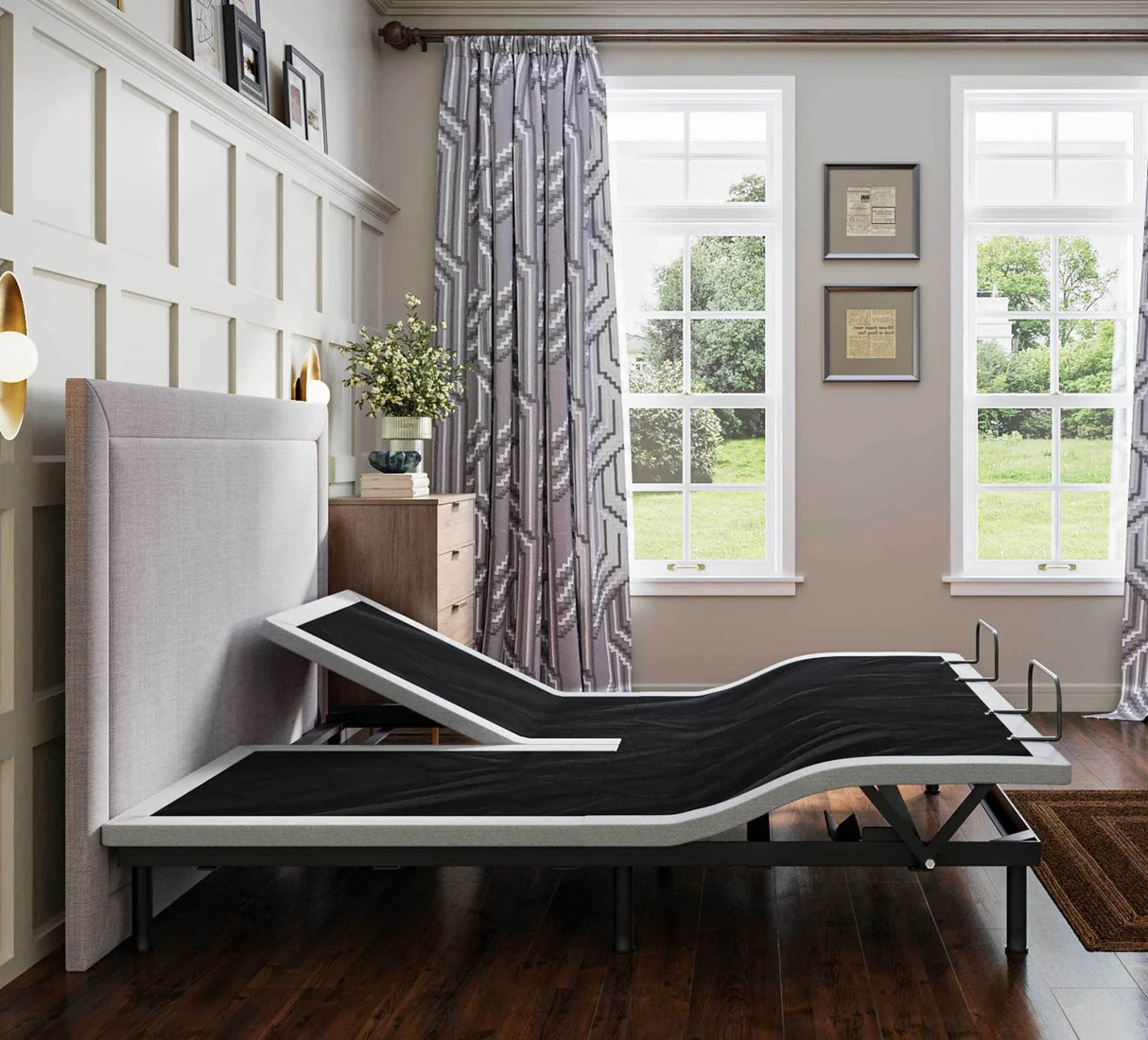 Bt3000 - Flex Head Adjustable Bed Base With Head And Foot Position Adjustment - Furniture Home Direct