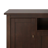 Warm Shaker - TV Media Stand, Handcrafted - Furniture Home Direct