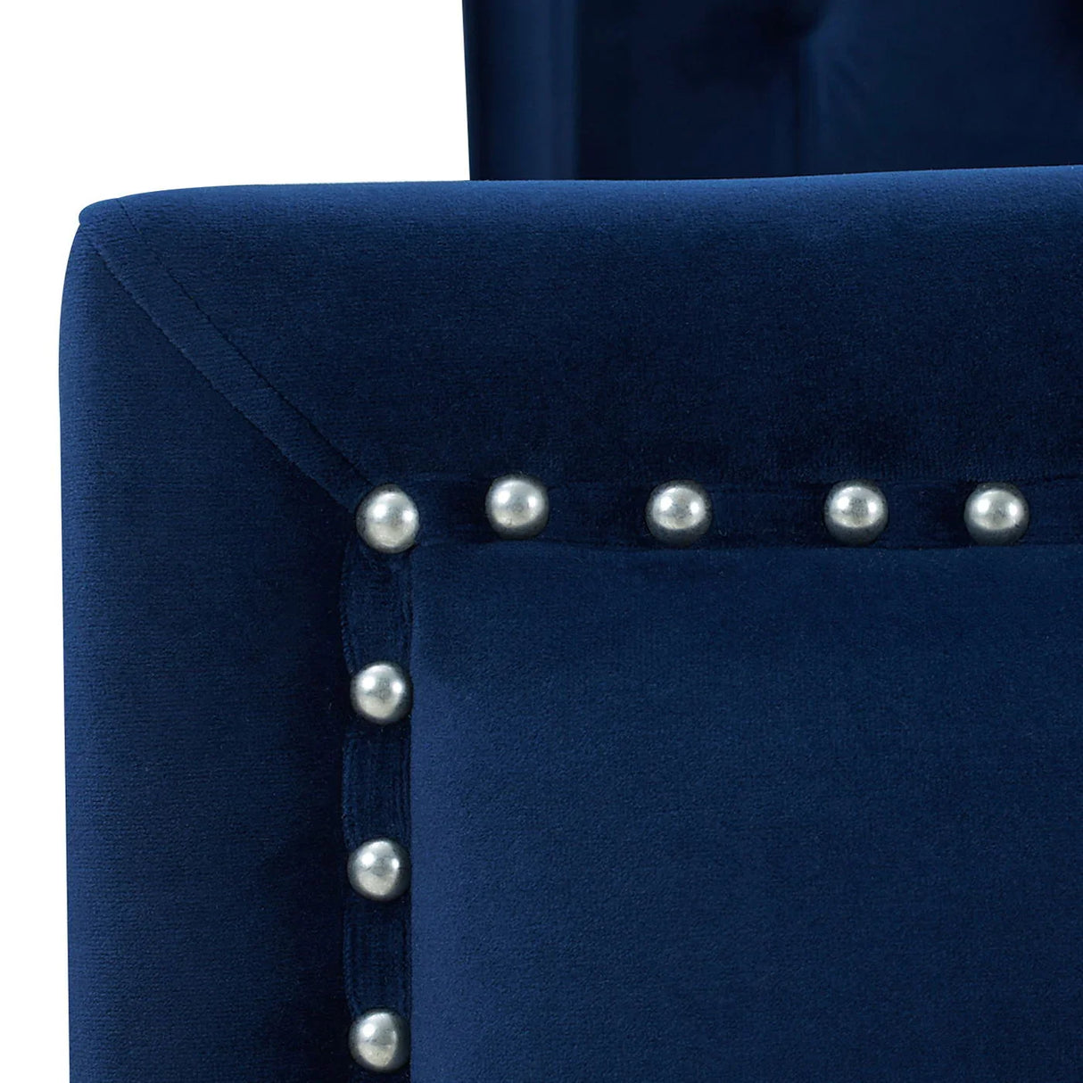 Marcella - Upholstered Shelter Headboard Bed Set - Furniture Home Direct