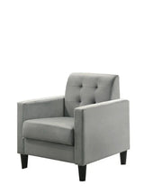 Hale - Velvet Accent Armchair With Tufting - Furniture Home Direct