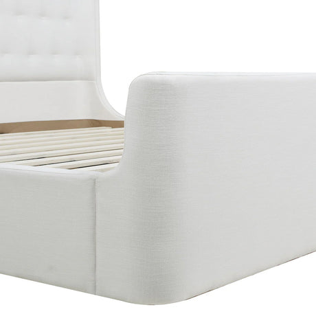 Brooks - Contemporary Tufted Shelter Platform Bed - Furniture Home Direct