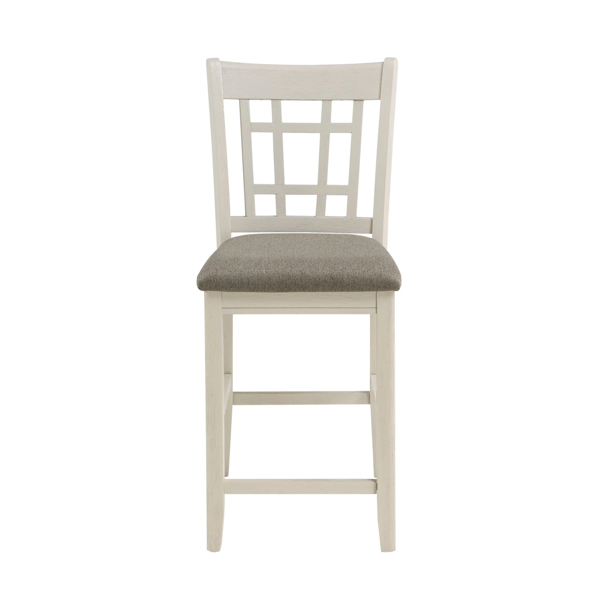 Counter Height Dining Set With Storage Base Antique White - Furniture Home Direct