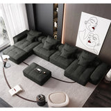 Modern Oversized Diy Combination Modular Sectional Sofa With Pillows - Furniture Home Direct