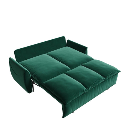 Pull Out Sofa Bed, 3 Seat Convertible Sleeper Sofa With 2 In 1 Pillow And Blanket Set - Furniture Home Direct