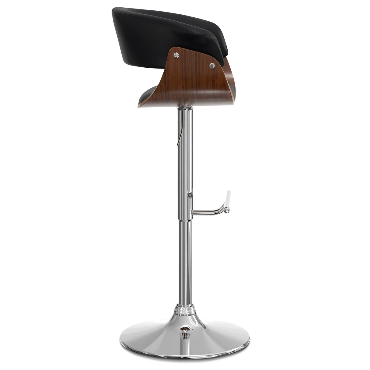 Sheldon - Upholstered Adjustable Swivel Bar Stool - Furniture Home Direct