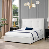 Miramar - Cushion Back Headboard Platform Bed Frame - Furniture Home Direct