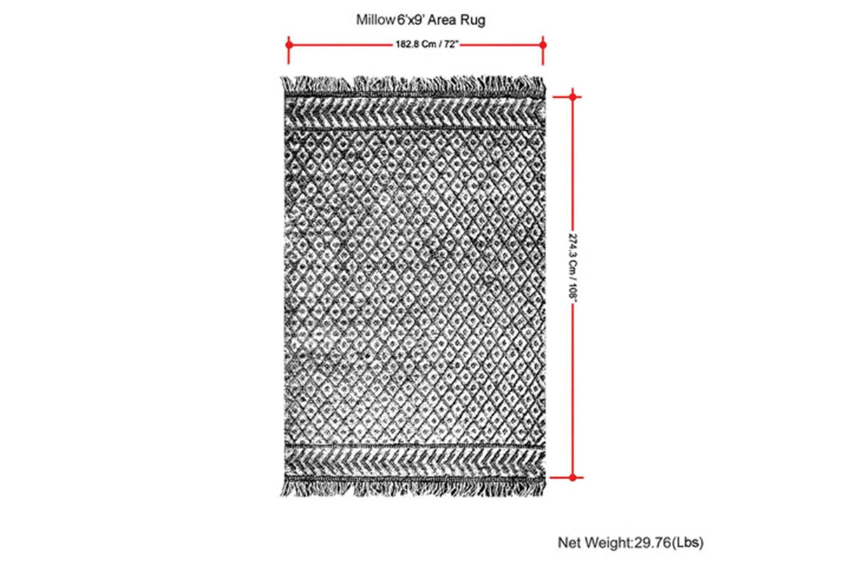 Millow - Handcrafted Area Rug - Furniture Home Direct