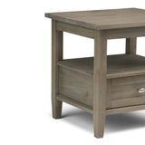 Warm Shaker - End Table - Distressed Gray - Furniture Home Direct