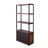 Sara - Bookshelf - Walnut - Furniture Home Direct