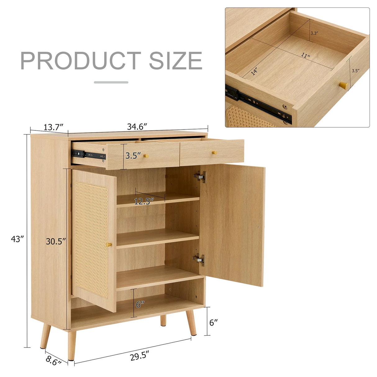 Multifunctional Modern Minimalist Shoe Cabinet - Furniture Home Direct