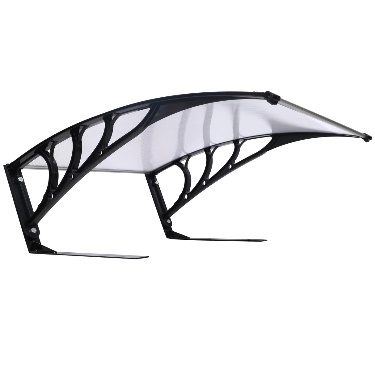 Weather Resistant Polycarbonate Canopy Outdoor Shade Cover For Robotic Lawn Mowers - Black - Furniture Home Direct