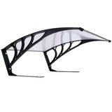 Weather Resistant Polycarbonate Canopy Outdoor Shade Cover For Robotic Lawn Mowers - Black - Furniture Home Direct