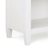 Carlton - Bedside Table, Handcrafted - Furniture Home Direct