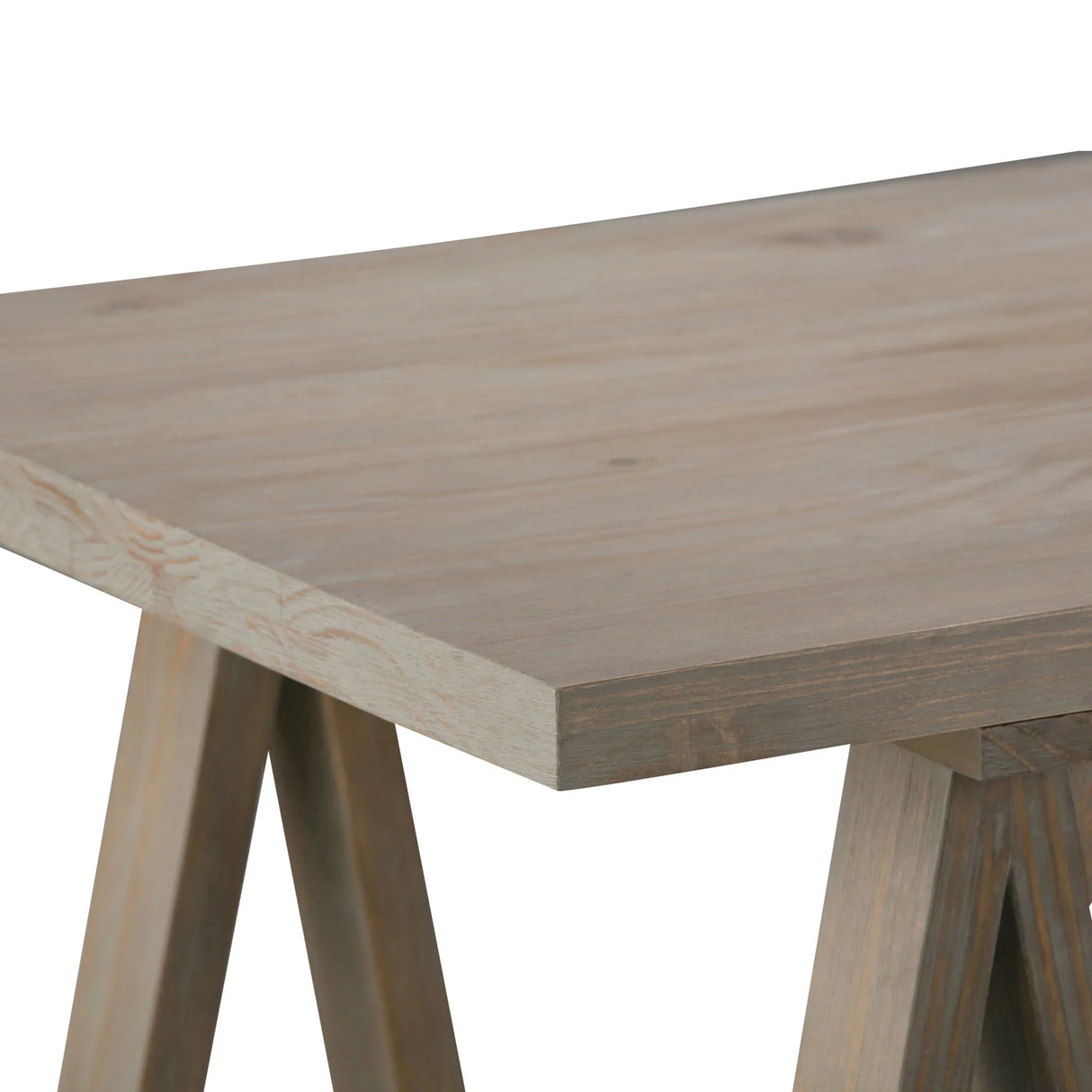 Sawhorse - Handcrafted Writing Desk - Furniture Home Direct