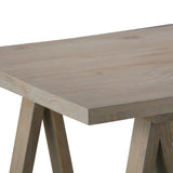 Sawhorse - Handcrafted Writing Desk - Furniture Home Direct