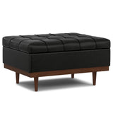 Mariah - Upholstered Lift Top Table Storage Ottoman - Furniture Home Direct