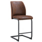 Modern Chairs With Cushions And Metal Legs (Set of 2) - Furniture Home Direct