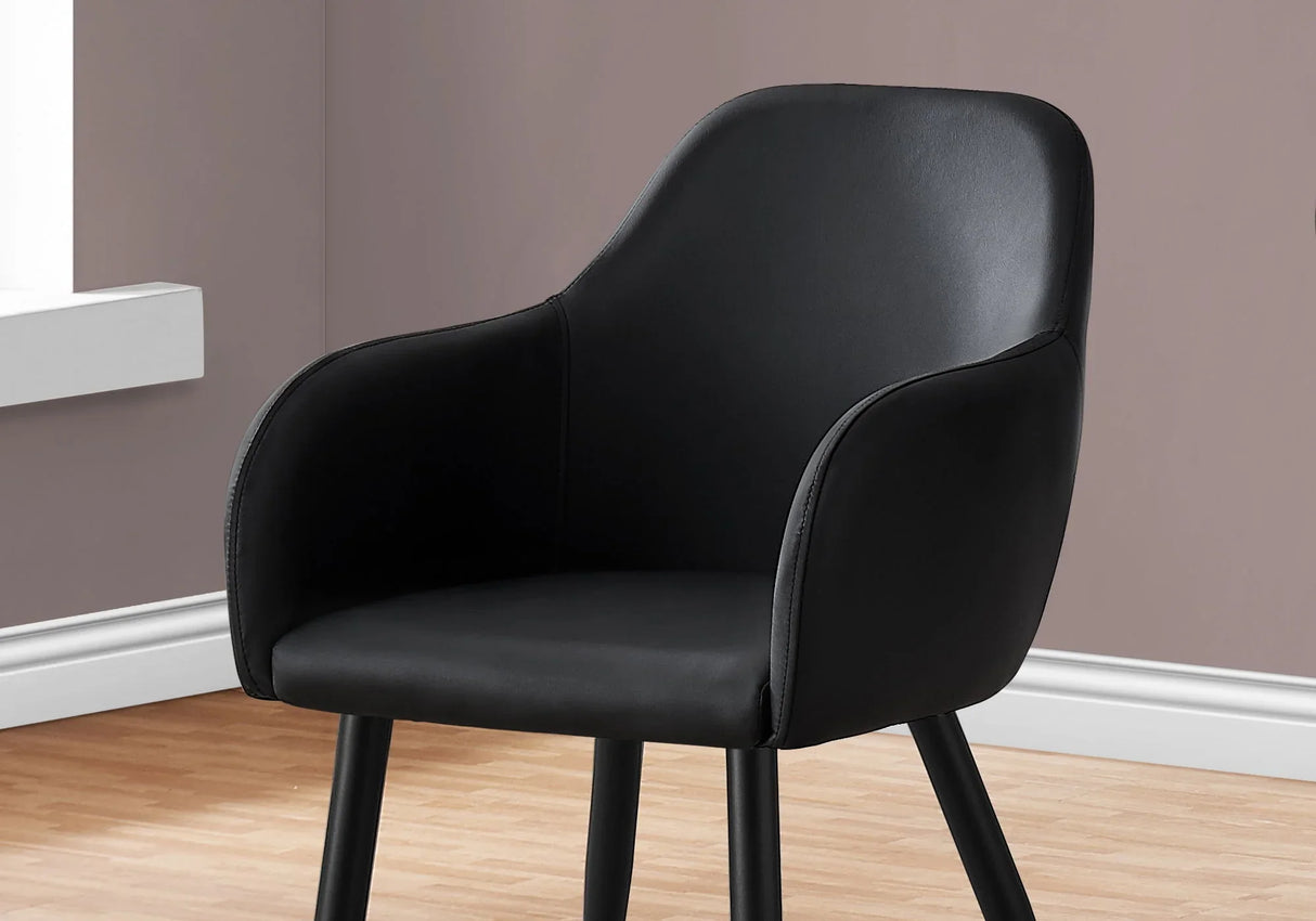 Dining Chair Side, Upholstered For Dining Room, Contemporary & Modern (Set of 2) - Furniture Home Direct