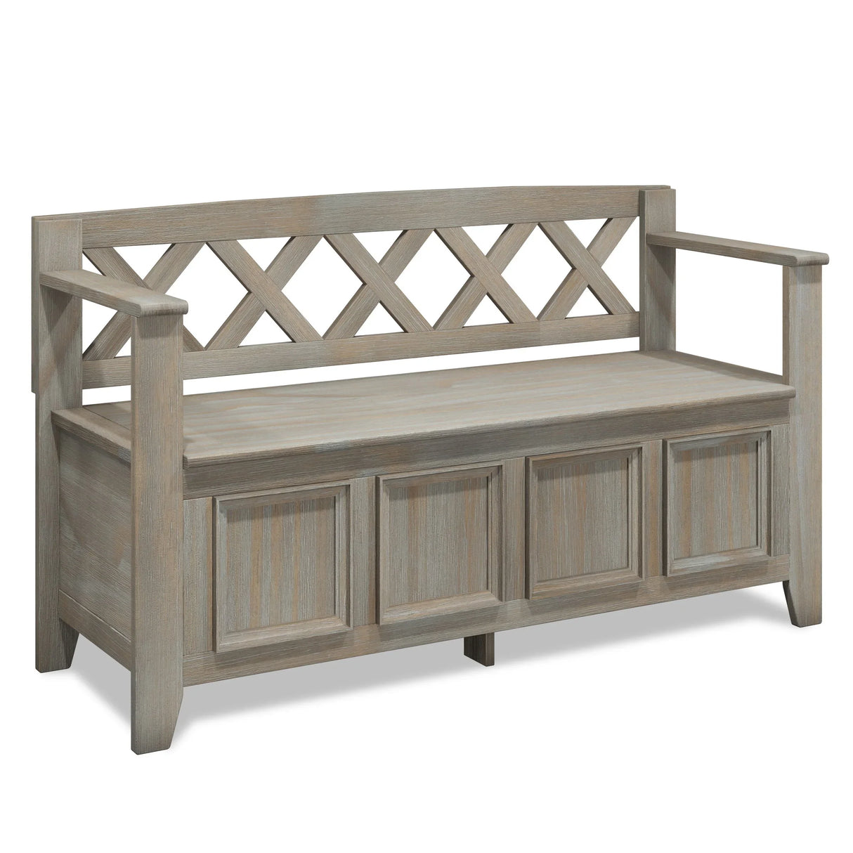 Amherst - Handcrafted Entryway Storage Bench - Furniture Home Direct