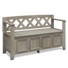 Amherst - Handcrafted Entryway Storage Bench - Furniture Home Direct