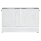 Murphy Bed With Large Drawer, USB Ports And Outlets - Furniture Home Direct