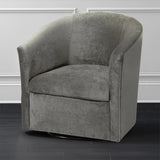 Eden - Swivel Chair With Microfiber Upholstery And Hardwood Frame - Furniture Home Direct