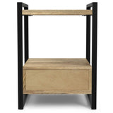 Riverside - Bedside Table - Natural - Furniture Home Direct