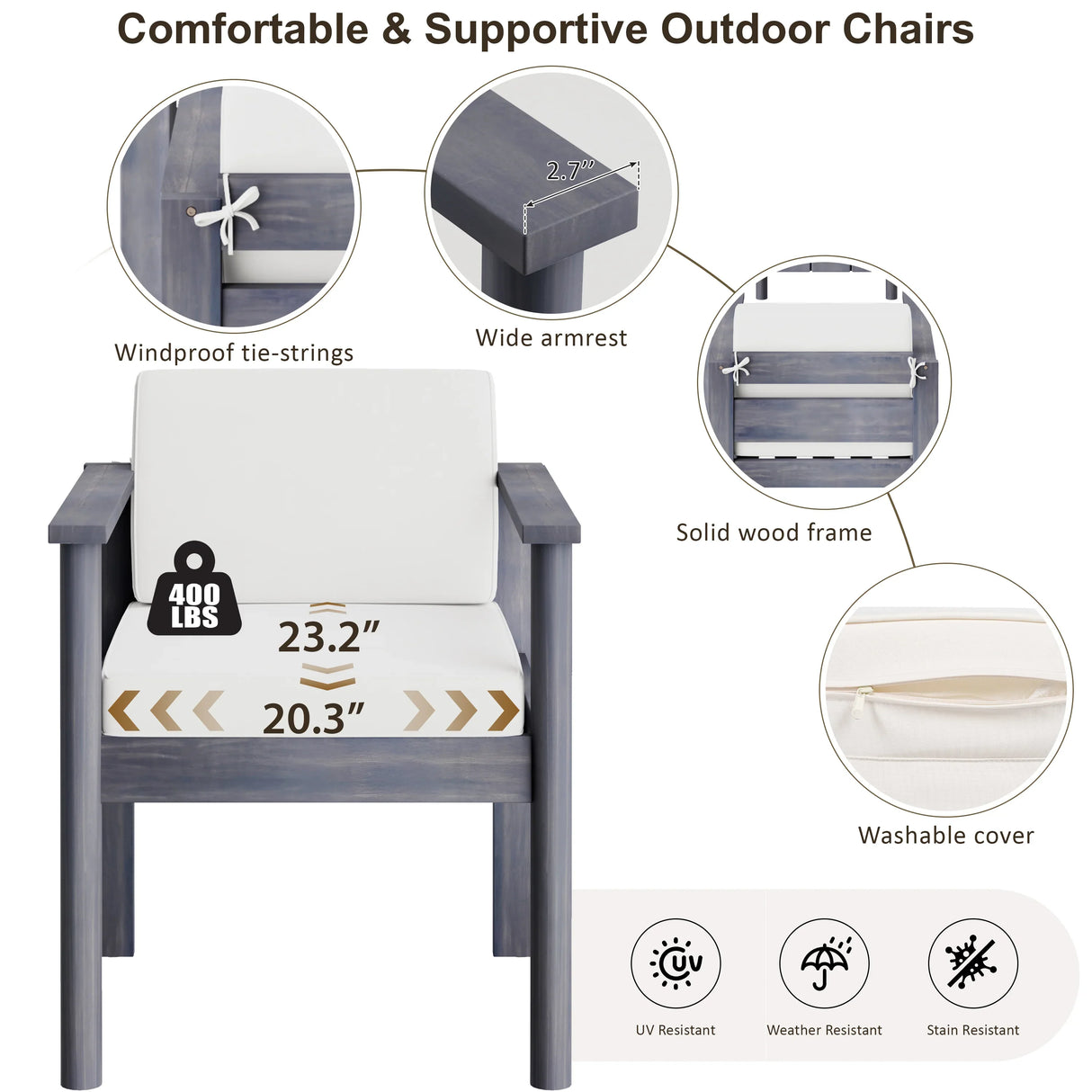 7 Piece Patio Dining Table Set - Furniture Home Direct