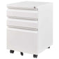 Metal Drawer Mobile File Cabinet With Lock For Home Office Organizer - Furniture Home Direct