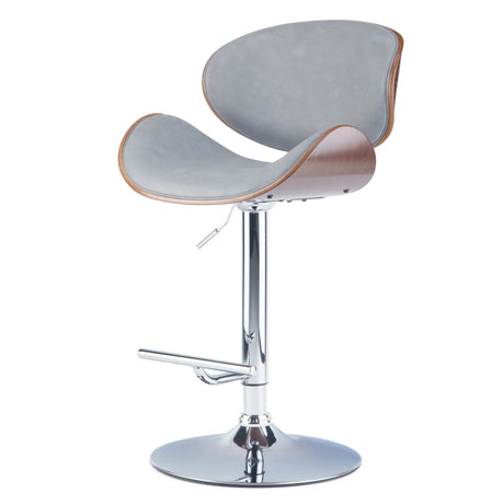 Marana - Multifunctional Handcrafted Bentwood Adjustable Swivel Bar Stool - Furniture Home Direct