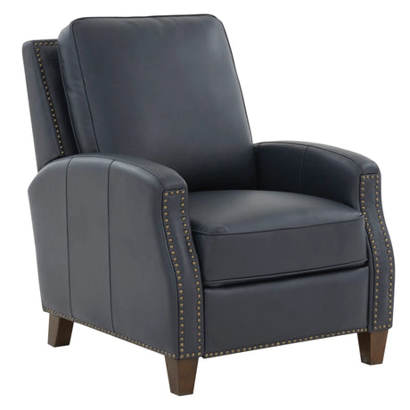 Jack - Push Back Recliner With Track Arms And Nailhead Accents - Furniture Home Direct