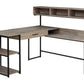 Computer Desk, Home Office, Corner, Storage Drawers, L Shape, Laptop, Contemporary & Modern - Furniture Home Direct